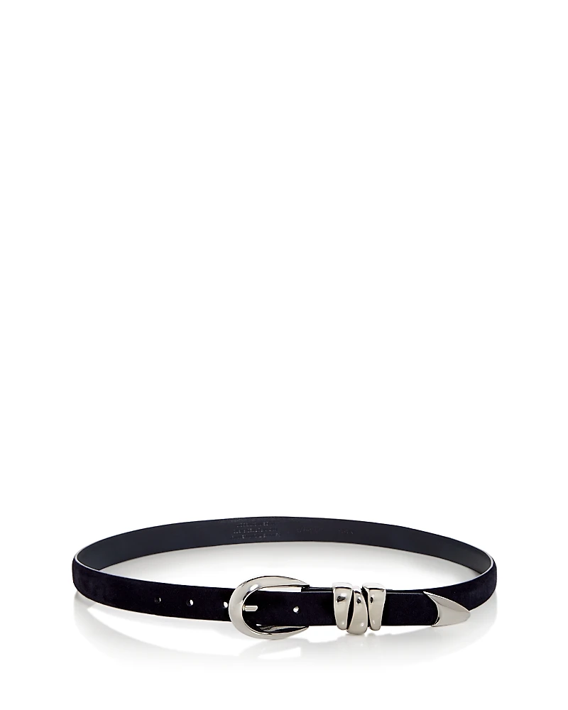 Madewell Women's Triple Keeper Suede Belt