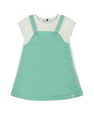 Deux par Girls' Terry Cloth Dress - Little Kid