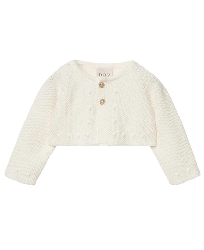 Paz Rodriguez Unisex Esencial Cotton Short Cardigan - Baby