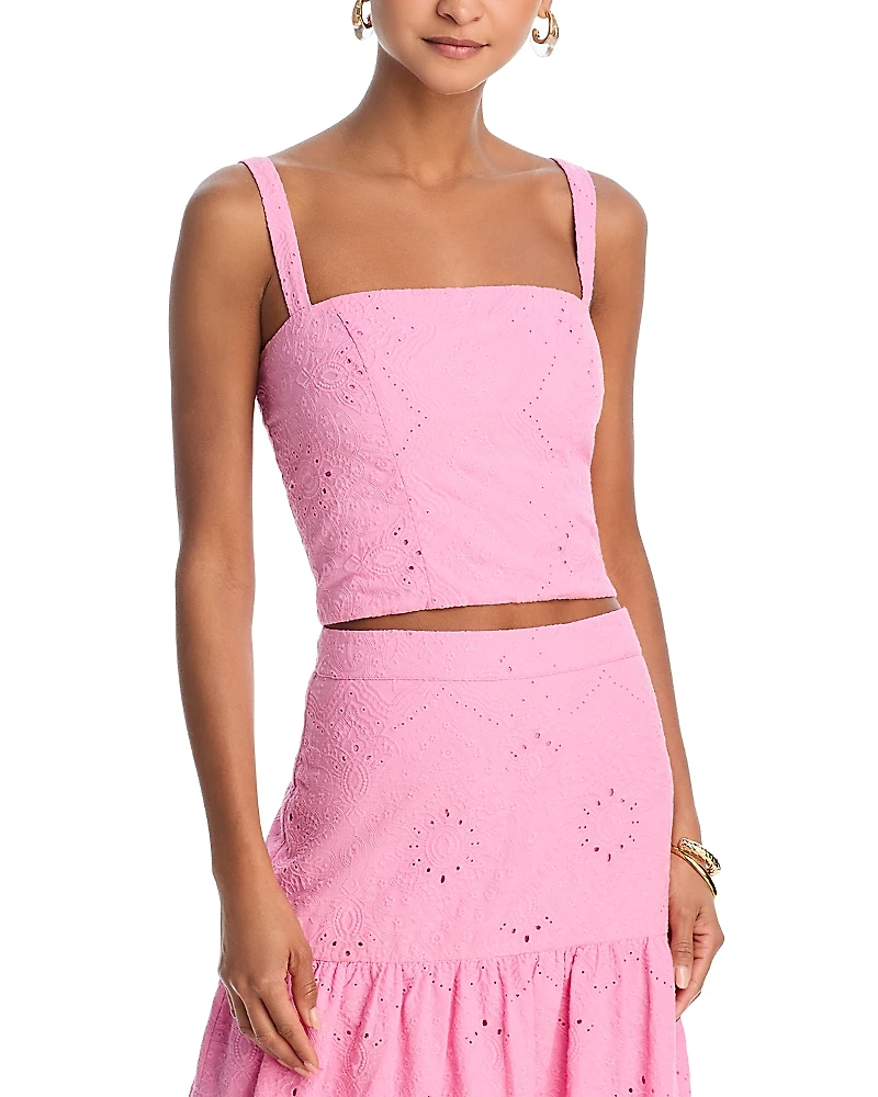 Aqua Lace Tank Top - Exclusive