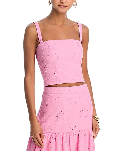 Aqua Lace Tank Top - Exclusive