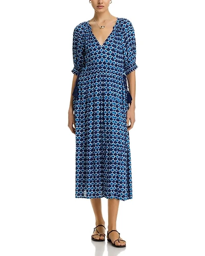 Drawstring Midi Dress