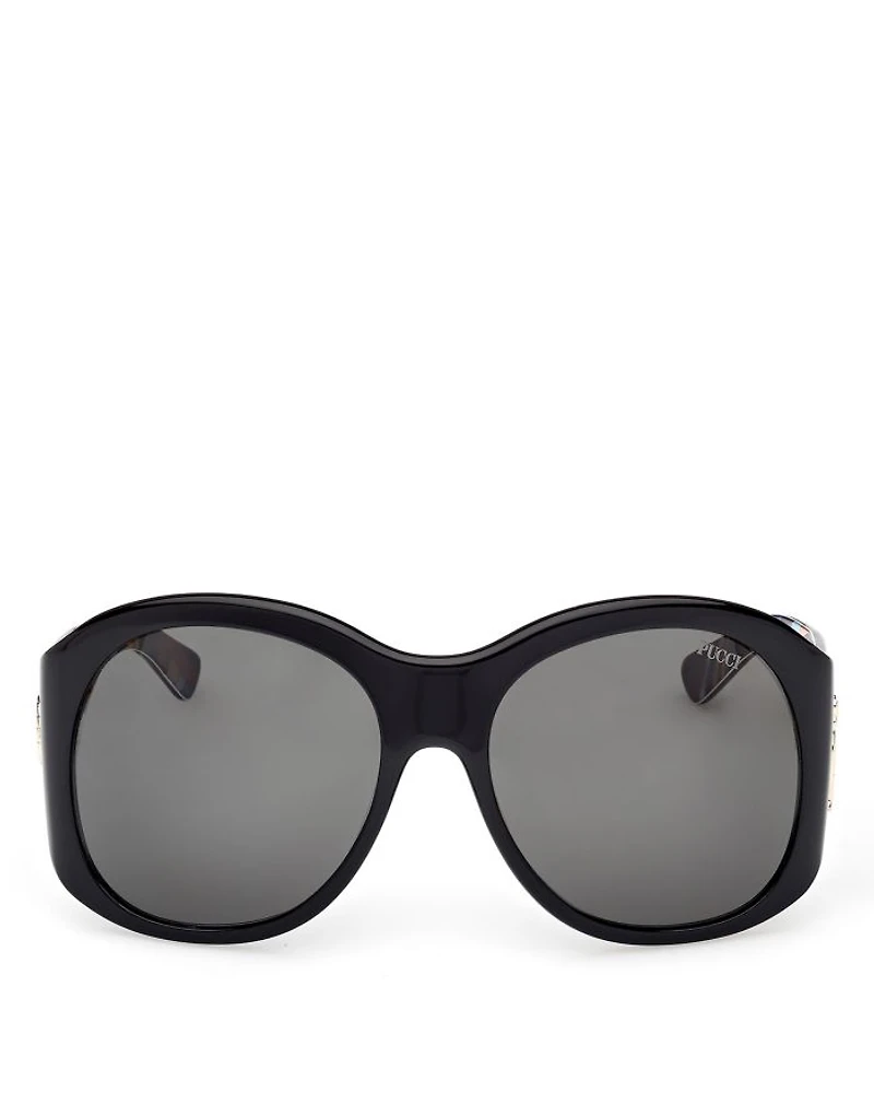Geometric Sunglasses, 59mm