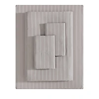Vera Wang Dobby Stripe 4 Piece Sheet Set