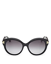 Icon Collection Round Sunglasses, 57mm