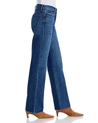 Mid Rise Straight Leg Jeans Paris