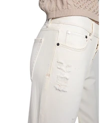 Heidi Boyfriend Jeans Ecru Wash