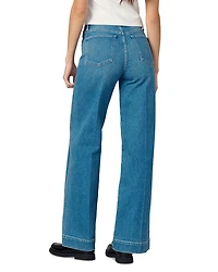 The Front Seamed High Rise Wide Leg Jeans Biggest Fan