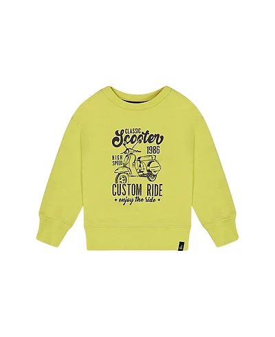 Deux par Deux Boys' Pullover Graphic Sweatshirt - Baby