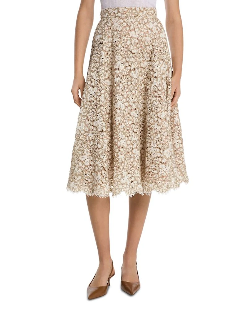Rope Lace Circle Skirt