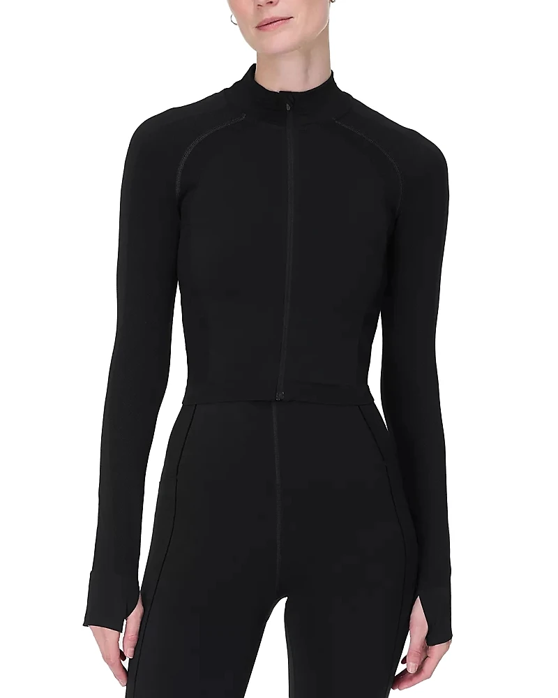 Sweaty Betty Athlete Cropped Zippered Top