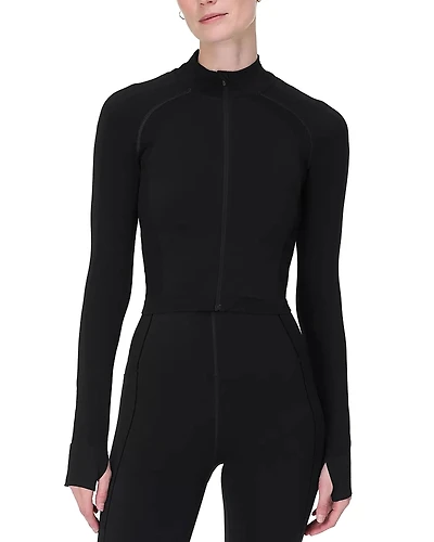 Sweaty Betty Athlete Cropped Zippered Top