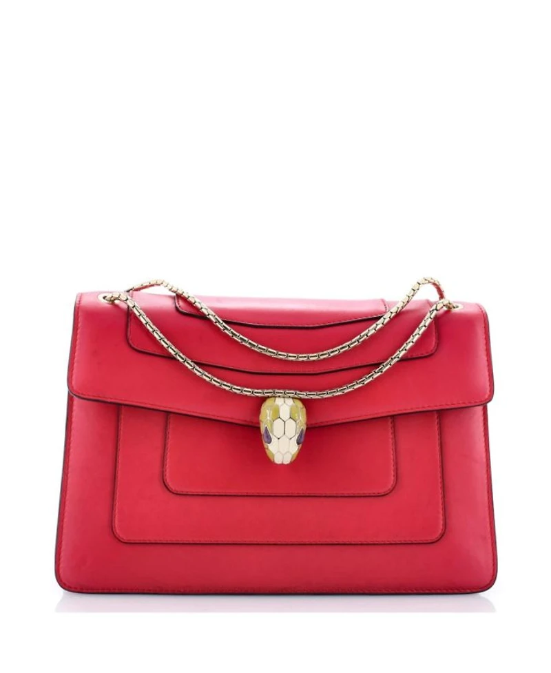 Serpenti Forever Shoulder Bag Leather