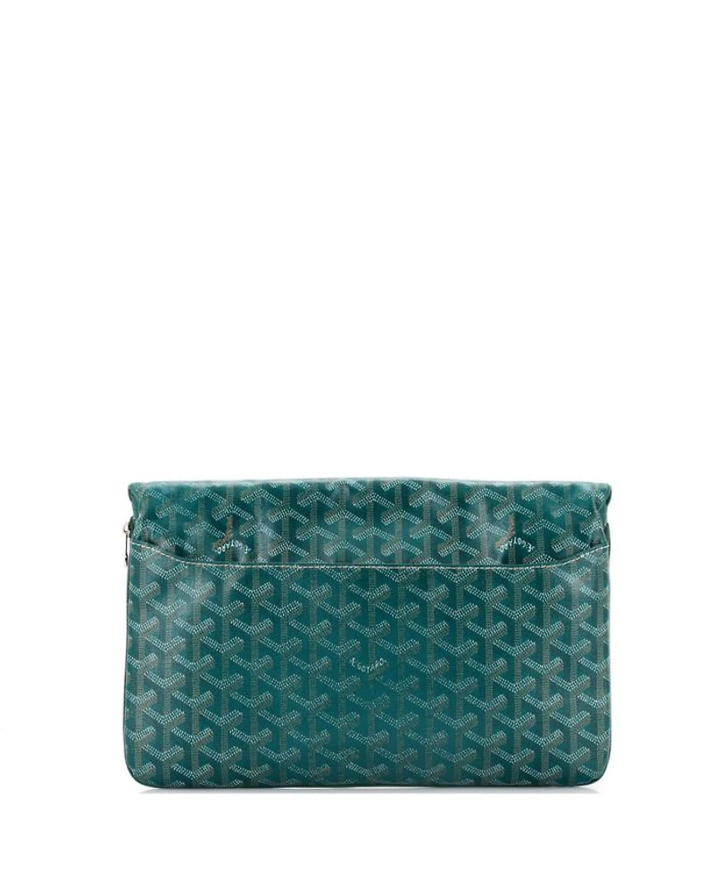 Saint Marie Clutch Coated Canvas
