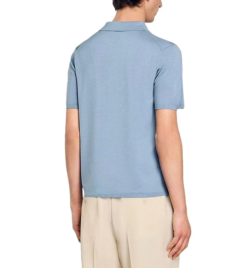Pablo Slim Fit Knit Polo Shirt