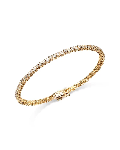 Bloomingdale's Fine Collection Diamond Scatter Tennis Bracelet