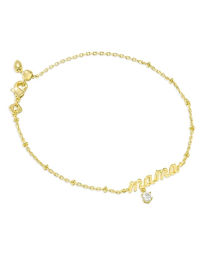 Kendra Scott Mama Crystal Delicate Chain Bracelet