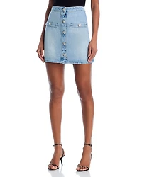 Kris Denim Mini Skirt