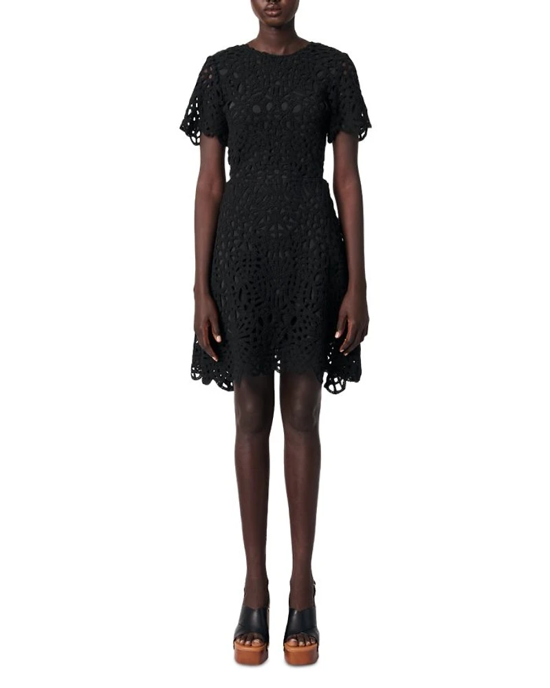Short Crochet Dress