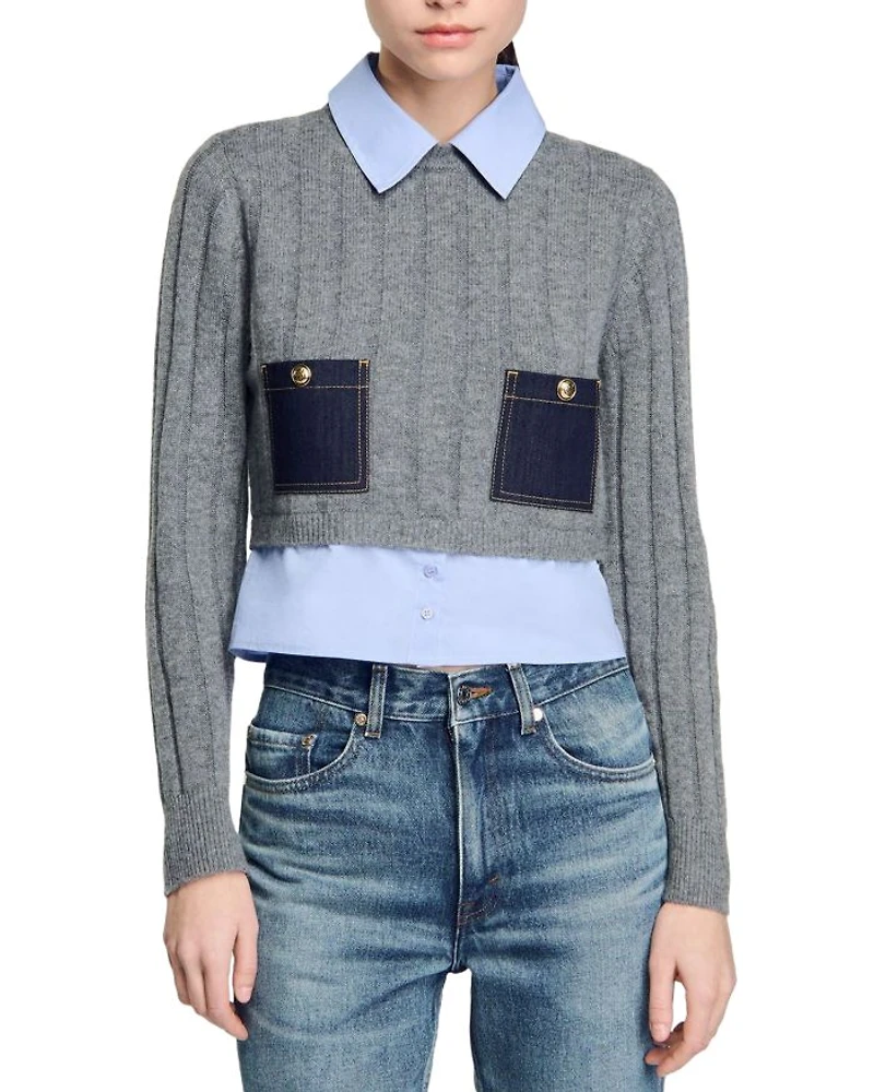 Jules Layered Look Sweater