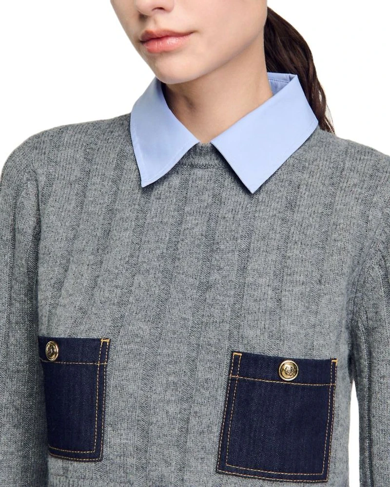 Jules Layered Look Sweater