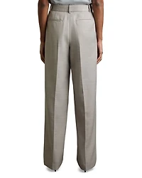 Harper Textured Wide Leg Trousers