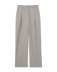 Harper Textured Wide Leg Trousers
