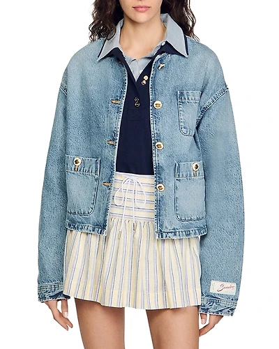 Sandro Denim Jacket