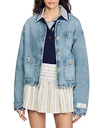 Sandro Denim Jacket