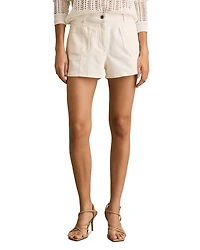 Kira Denim Patch Pocket Shorts