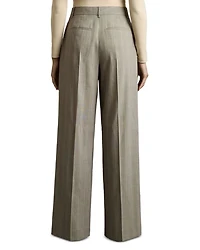 Tallulah Wide Leg Pinstripe Trousers