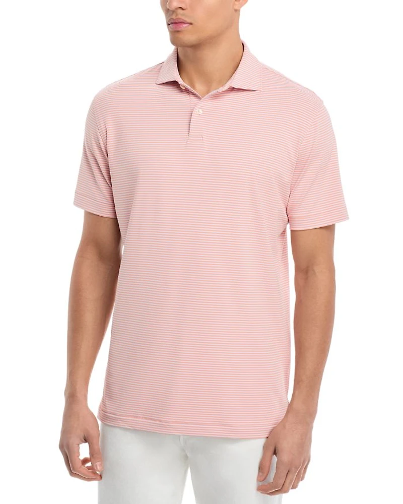Ambrose Printed Performance Polo Shirt