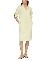 Lafayette 148 New York Tab Sleeve Popover Dress