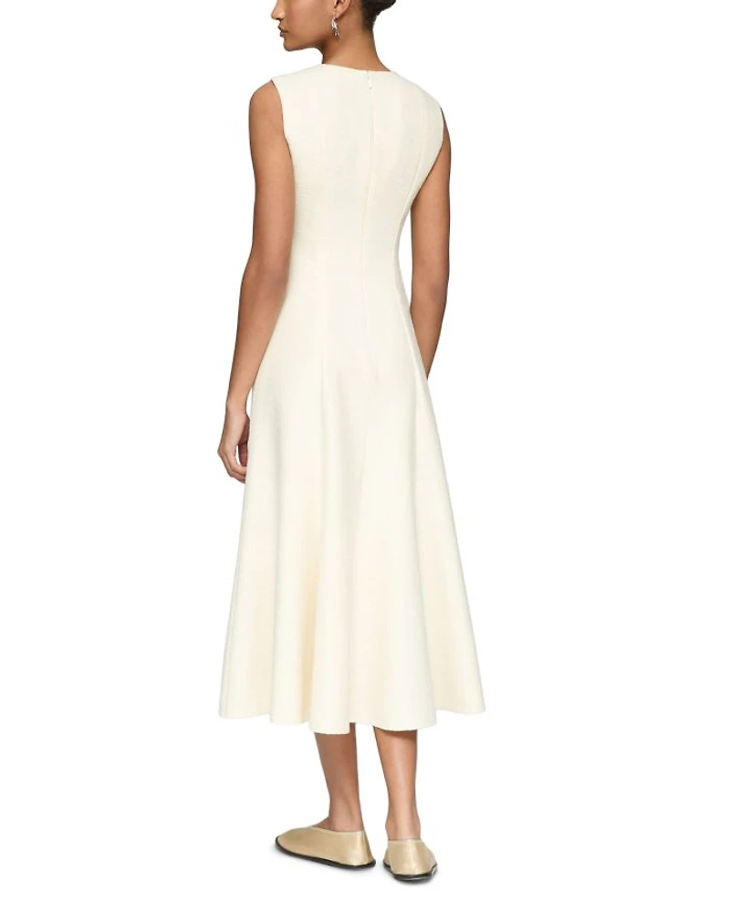 Textured Midi Dress