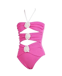 Nessi Byrd Girls' Nilia One-Piece Swimsuit - Little Kid, Big Kid