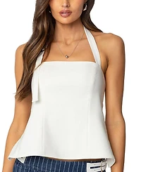 Edikted Yazi Backless Halter Top