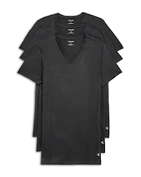 Calvin Klein Cotton Classics V Neck Tees, Pack of 3