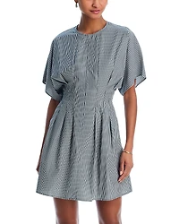 rag & bone Maddie Stripe Poplin Mini Dress