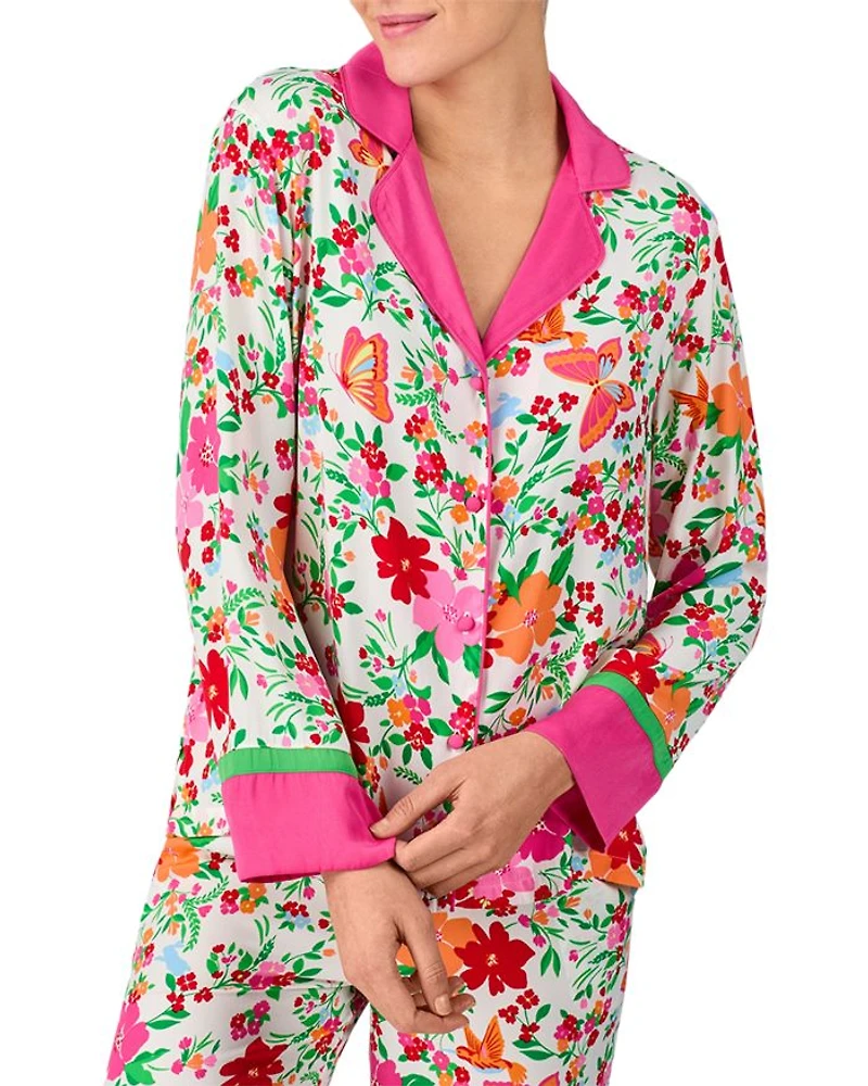 Floral Print Pajama Set