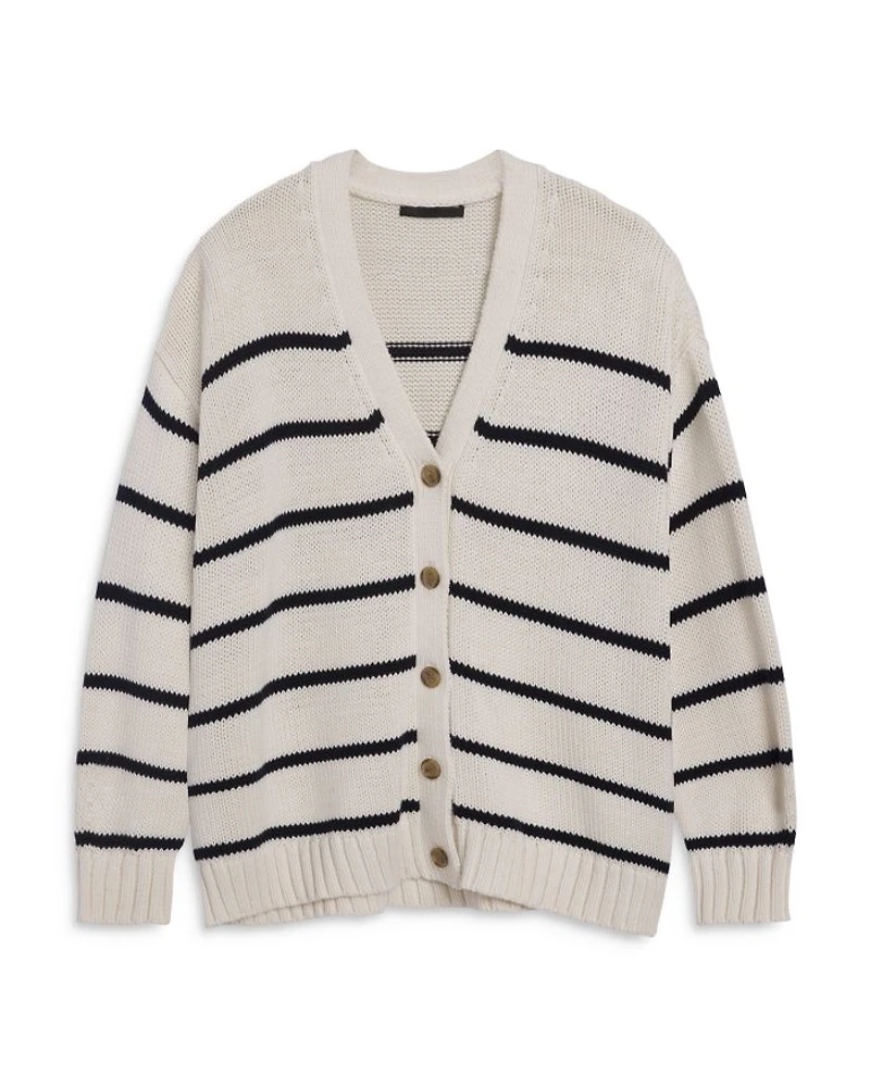 Chloe Striped Cardigan