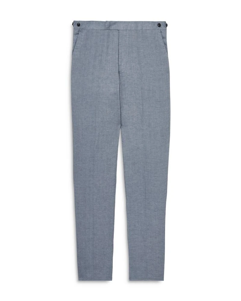 Linen Slim Mixer Trousers