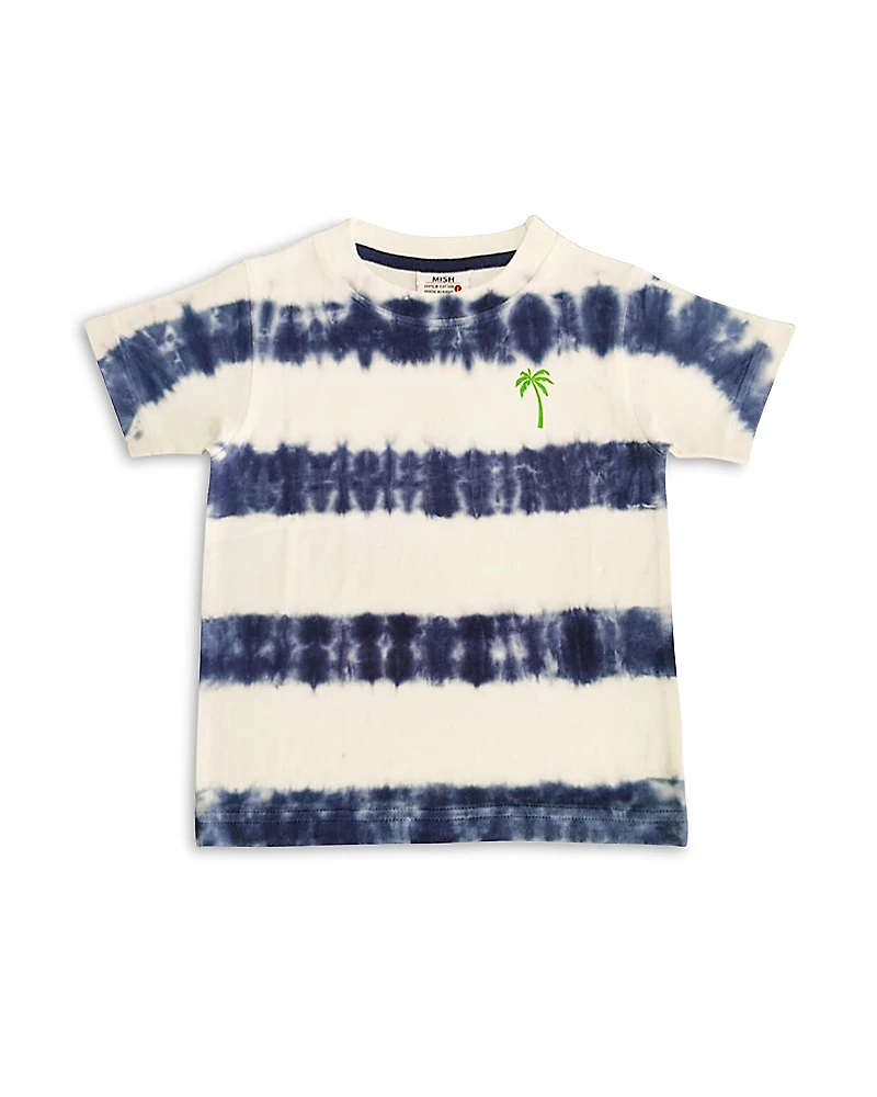 Mish Boys' Tie Dye Stripe Tee - Little Kid