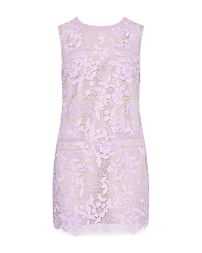 Milly Garden Lace Sleeveless Mini Dress