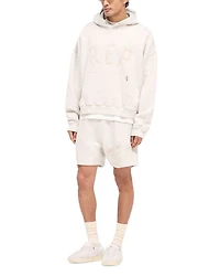 Oversized Fit REP Applique Logo Hoodie
