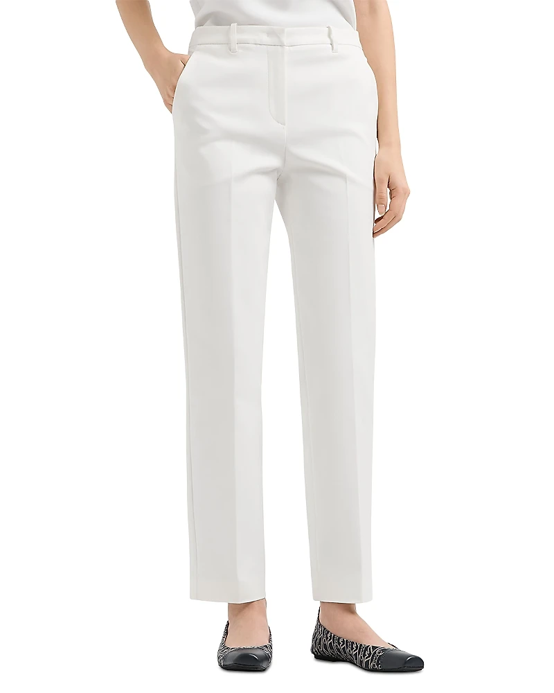 Emporio Armani Stretch Straight Leg Pants