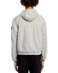 Capospalla Mixed Media Hooded Jacket