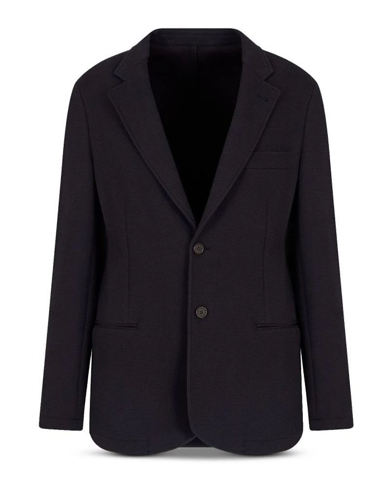 Travel Essentials Textured Blazer Jacket