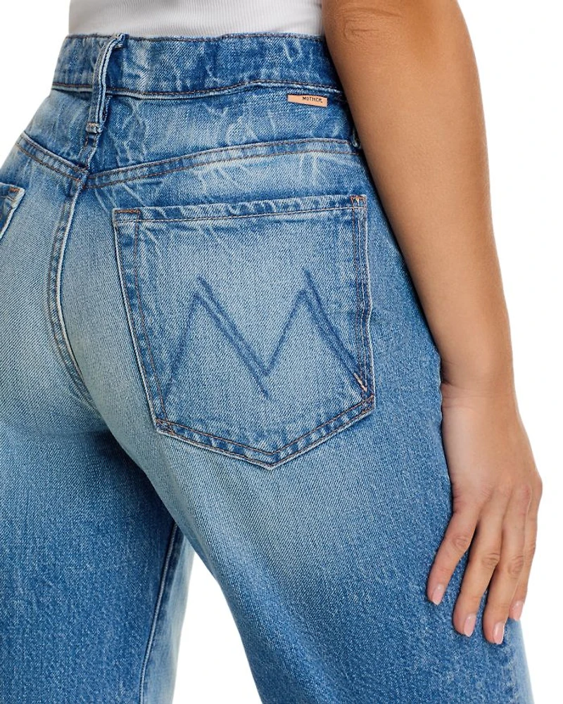 Lil Dodger High Rise Ankle Jeans Wipeout