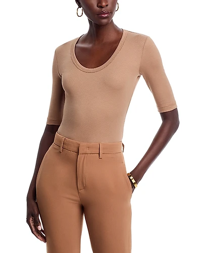 Fabiana Filippi Scoop Neck Tee