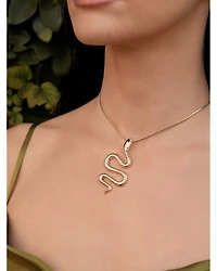 Serpentina Pendant Choker, 12"